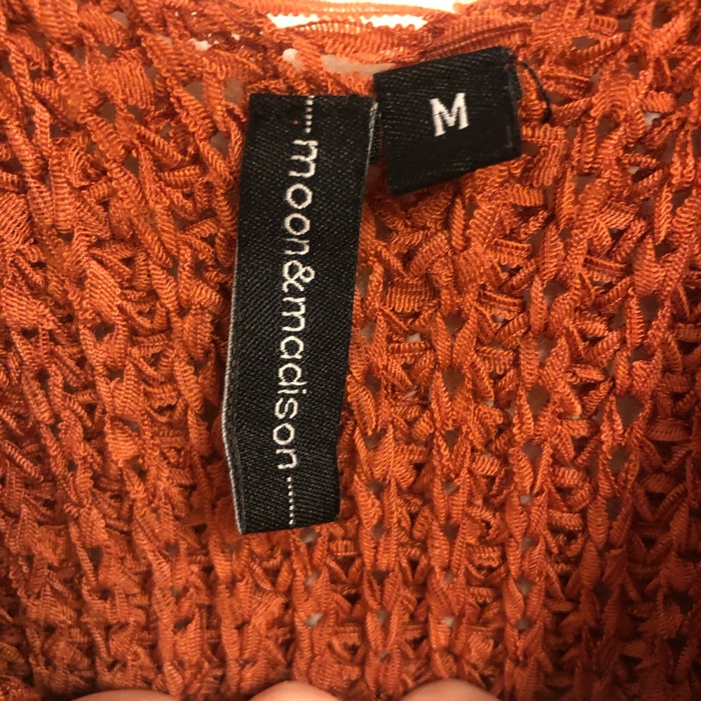 Rust Knit Tank Top - Picture 3 of 3